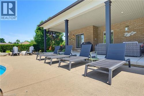 13 Wingrove Woods, Brantford, ON - Outdoor With In Ground Pool With Deck Patio Veranda With Exterior