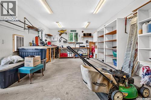 919 Holdsworth Crescent, Moose Jaw, SK - Indoor Photo Showing Garage