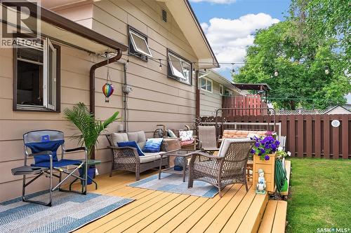 919 Holdsworth Crescent, Moose Jaw, SK - Outdoor With Deck Patio Veranda With Exterior