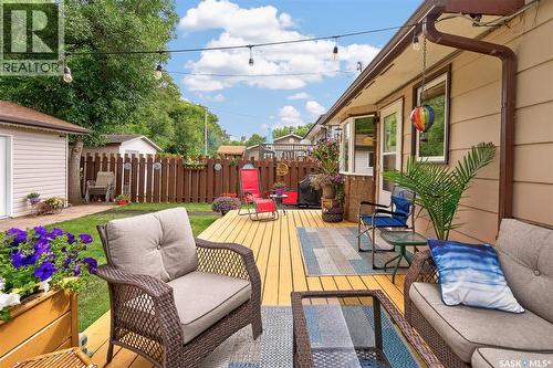 919 Holdsworth Crescent, Moose Jaw, SK - Outdoor With Deck Patio Veranda With Exterior