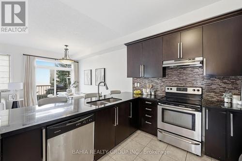 55 Cedar Lake Crescent E, Brampton, ON - Indoor Photo Showing Kitchen With Double Sink With Upgraded Kitchen
