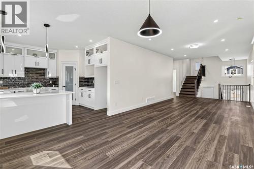 1211 Nightingale Terrace, Saskatoon, SK - Indoor Photo Showing Kitchen With Double Sink