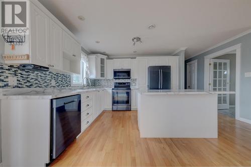 21 St. Marks Avenue, Corner Brook, NL - Indoor Photo Showing Kitchen With Stainless Steel Kitchen With Upgraded Kitchen