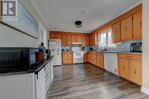 4 Braemar Crescent, Corner Brook, NL - Indoor Photo Showing Kitchen With Double Sink