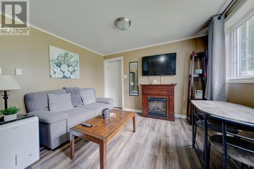 4 Braemar Crescent, Corner Brook, NL - Indoor Photo Showing Living Room With Fireplace