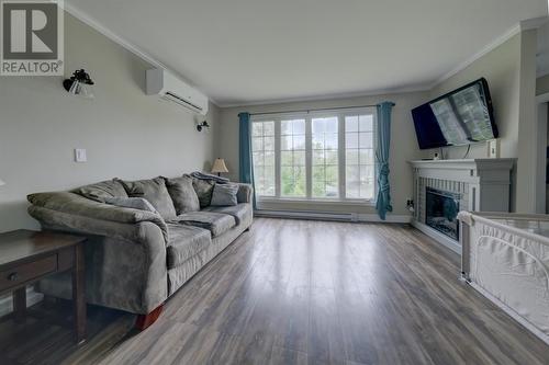 4 Braemar Crescent, Corner Brook, NL - Indoor Photo Showing Living Room With Fireplace