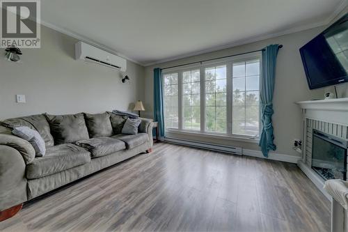 4 Braemar Crescent, Corner Brook, NL - Indoor Photo Showing Living Room With Fireplace