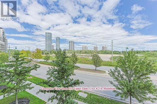 214 - 111 Upper Duke Crescent, Markham, ON - Outdoor With View