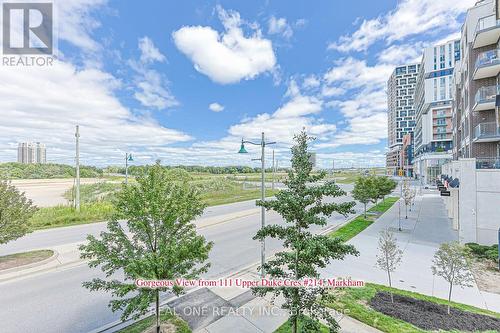 214 - 111 Upper Duke Crescent, Markham, ON - Outdoor With View