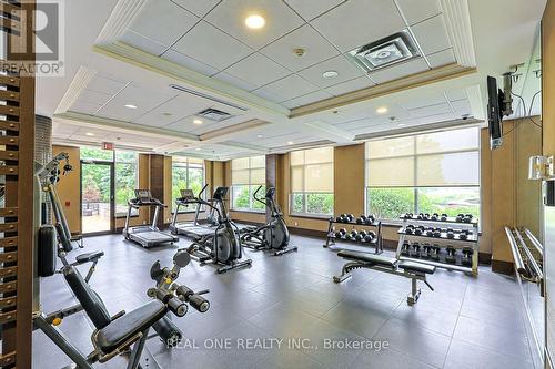 214 - 111 Upper Duke Crescent, Markham, ON - Indoor Photo Showing Gym Room
