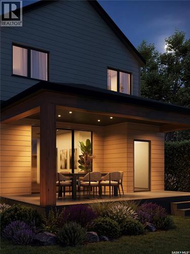 710 Lansdowne Avenue, Saskatoon, SK - Outdoor With Deck Patio Veranda With Exterior