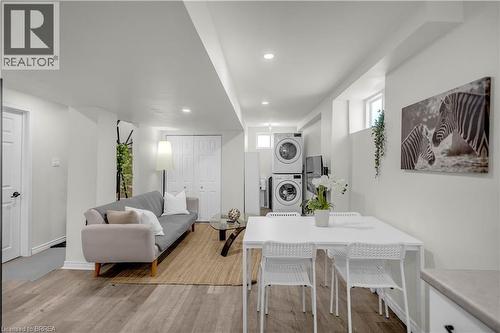 Lower Level dinning and living - 450 Highland Road E, Kitchener, ON - Indoor