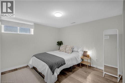 Lower Level Bedroom - 450 Highland Road E, Kitchener, ON - Indoor Photo Showing Bedroom