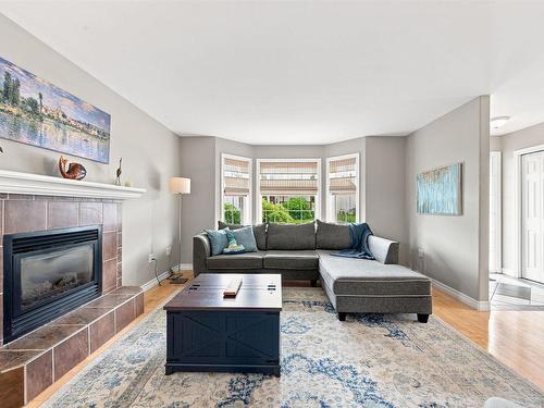 10 Tutor Court, Dartmouth, NS - Indoor Photo Showing Living Room With Fireplace