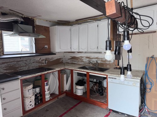 Cuisine - 770 Rue Jacques-Cartier, Malartic, QC - Indoor Photo Showing Kitchen With Double Sink