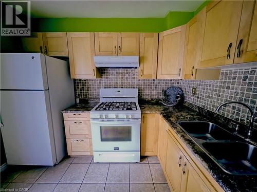 137 Maplewood Avenue, Hamilton, ON - Indoor Photo Showing Kitchen With Double Sink