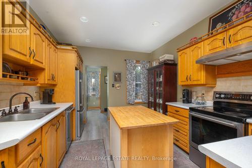 57 Herbert Avenue, Toronto, ON - Indoor Photo Showing Kitchen With Double Sink