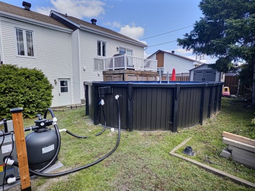 Cour - 1895 Rue St-Denis, Val-D'Or, QC - Outdoor With Exterior