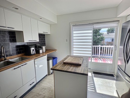 Cuisine - 1895 Rue St-Denis, Val-D'Or, QC - Indoor Photo Showing Kitchen With Double Sink