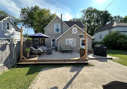 127 Lansdowne Ave, Winnipeg, MB - Outdoor With Deck Patio Veranda