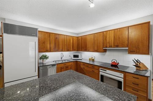 6 Mayfield Cr, Winnipeg, MB - Indoor Photo Showing Kitchen With Double Sink