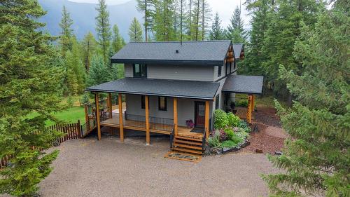 3373 Mountain View Court, Jaffray, BC - Outdoor With Deck Patio Veranda