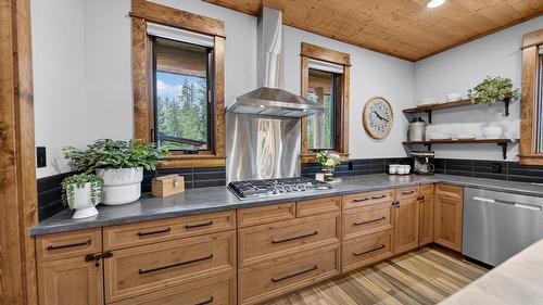 3373 Mountain View Court, Jaffray, BC - Indoor Photo Showing Kitchen
