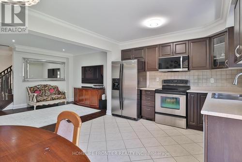 86 Venice Gate Drive, Vaughan, ON - Indoor Photo Showing Kitchen With Double Sink