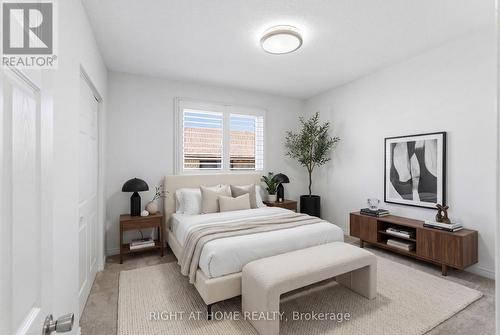 virtual staging - 341 Rexford Drive, Hamilton, ON - Indoor Photo Showing Bedroom
