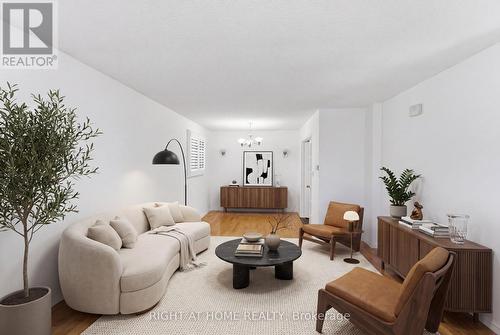 virtual staging - 341 Rexford Drive, Hamilton, ON - Indoor Photo Showing Living Room