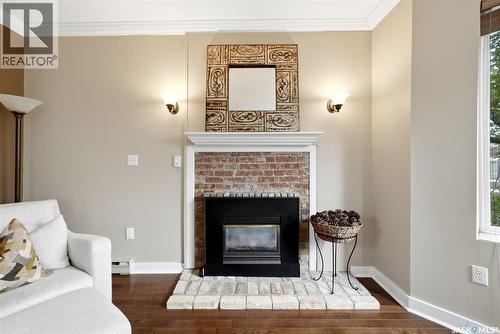 305 2925 14Th Avenue, Regina, SK - Indoor Photo Showing Living Room With Fireplace