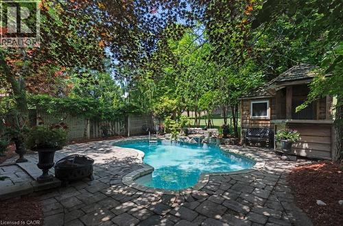12 Pinto Drive, Ancaster, ON - Outdoor With In Ground Pool