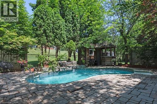 12 Pinto Drive, Ancaster, ON - Outdoor With In Ground Pool