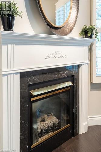 12 Pinto Drive, Ancaster, ON - Indoor Photo Showing Living Room With Fireplace