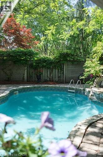 12 Pinto Drive, Ancaster, ON - Outdoor With In Ground Pool With Backyard