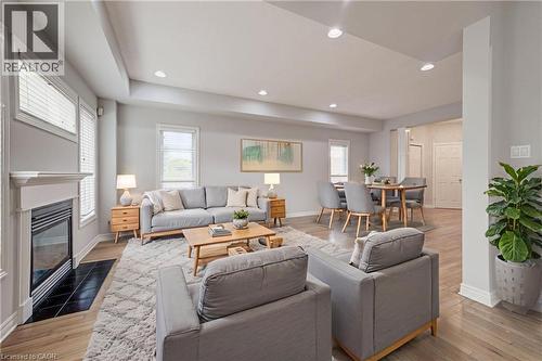 737 North Leaksdale Circle, London, ON - Indoor Photo Showing Living Room With Fireplace