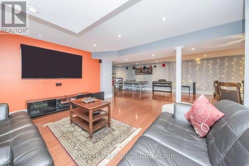 1427 Grossi Street, Mississauga, ON - Indoor Photo Showing Living Room With Fireplace