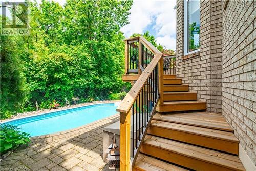 26 Shadetree Crescent, Stoney Creek, ON - Outdoor With In Ground Pool With Deck Patio Veranda