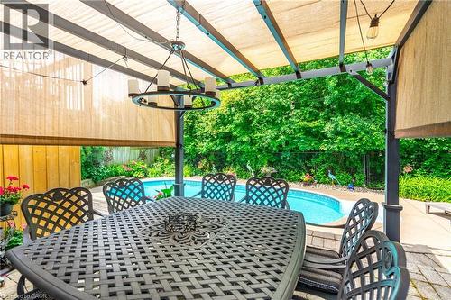 26 Shadetree Crescent, Stoney Creek, ON - Outdoor With In Ground Pool With Deck Patio Veranda