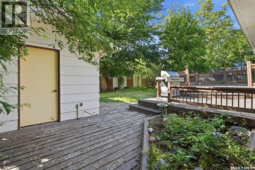 632 Grey Street, Regina, SK - Outdoor With Deck Patio Veranda With Exterior