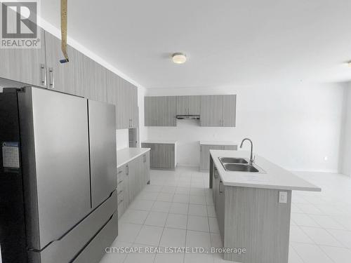 Kitchen - 259 Rea Drive, Centre Wellington, ON - Indoor Photo Showing Kitchen With Double Sink