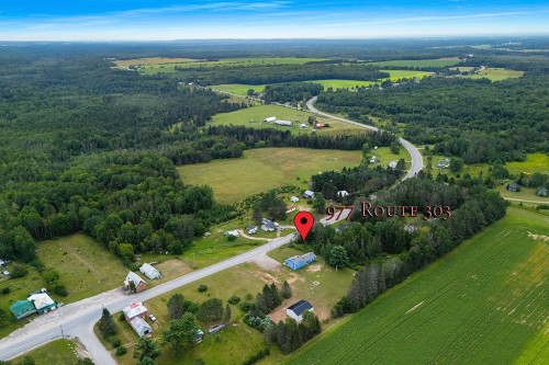 Photo aérienne - 997C Route 303 N., Clarendon, QC - Outdoor With View