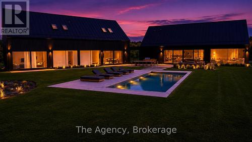 716555 1St Line E, Mulmur, ON - Outdoor With In Ground Pool With Deck Patio Veranda