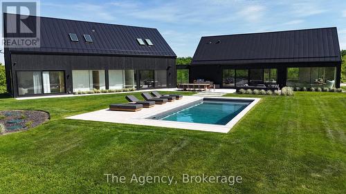716555 1St Line E, Mulmur, ON - Outdoor With In Ground Pool With Deck Patio Veranda