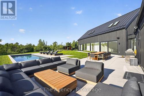 716555 1St Line E, Mulmur, ON - Outdoor With In Ground Pool With Deck Patio Veranda
