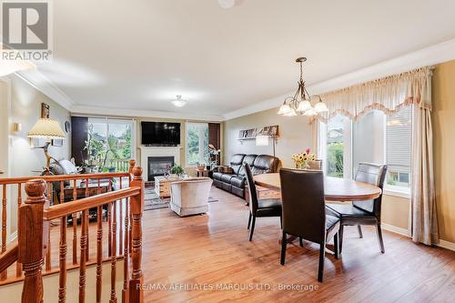 2230 Glen Brook Drive, Cornwall, ON - Indoor Photo Showing Dining Room With Fireplace