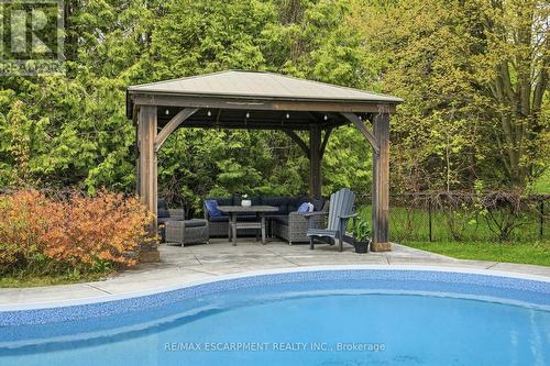 2000 15Th Side Road, Milton, ON - Outdoor With In Ground Pool With Backyard