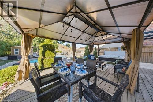 75 Hunter Way, Brantford, ON - Outdoor With Deck Patio Veranda With Exterior