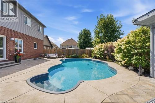 14 Mcqueen Drive, Paris, ON - Outdoor With In Ground Pool