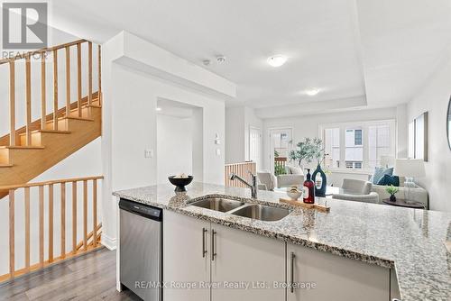 2607 Magdalen Path W, Oshawa (Windfields), ON - Indoor Photo Showing Kitchen With Double Sink With Upgraded Kitchen